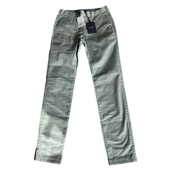 Ted Baker Seenchi Pants Mens Size 28 R Slim Fit Plain Chino